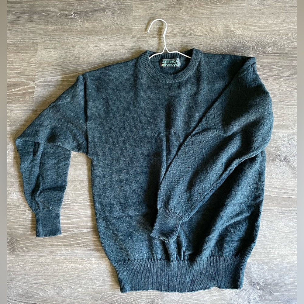 Teal Sweater Men